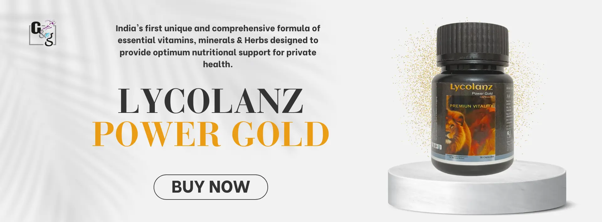 Lycolanz Power Gold Banner